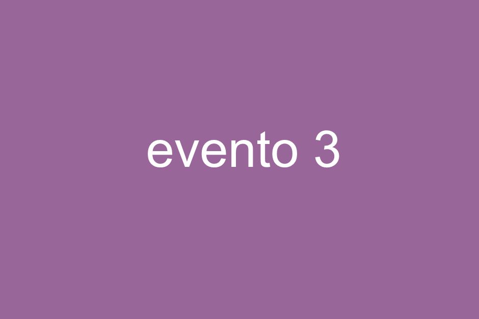 Evento programado 3